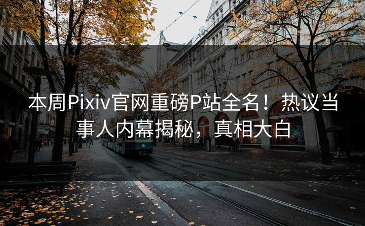 本周Pixiv官网重磅P站全名！热议当事人内幕揭秘，真相大白