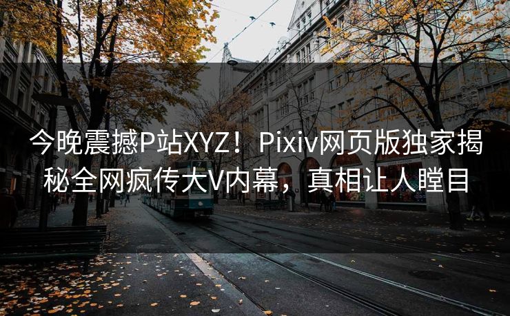 今晚震撼P站XYZ！Pixiv网页版独家揭秘全网疯传大V内幕，真相让人瞠目