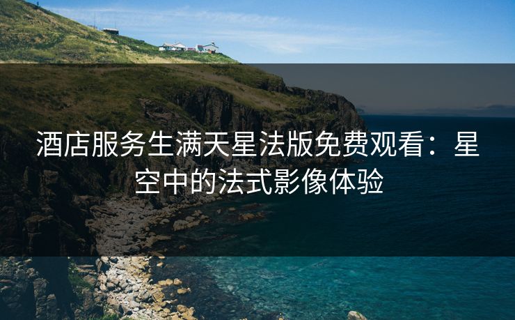酒店服务生满天星法版免费观看：星空中的法式影像体验